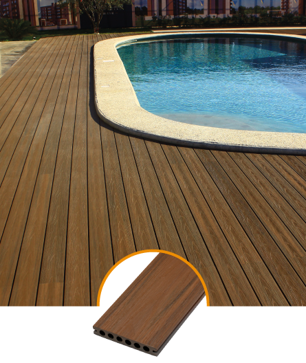 Piso Deck Doble Color